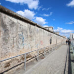 Berliner Mauer an der Niederkirchnerstraße – Originalabschnitt nahe Topographie des Terrors